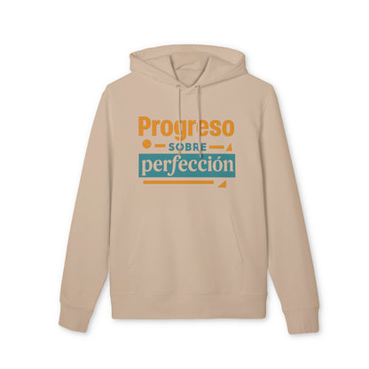 Progreso sobre perfeccion Hoodie 100% Algodon Organico