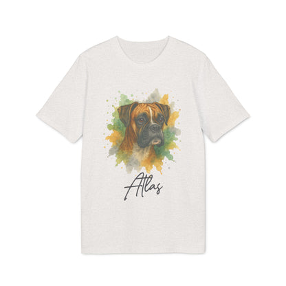 Boxer T-shirt Organic Cotton 100% Personalized Dog Tee