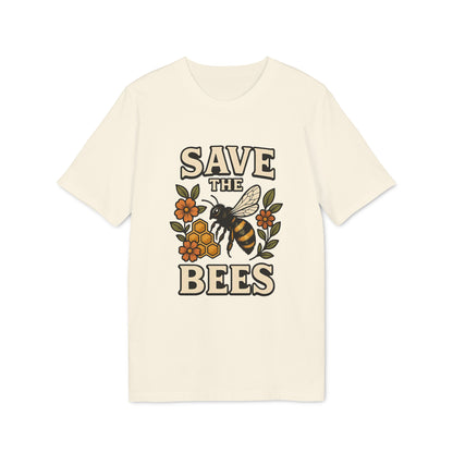 Save the Bees T-shirt 100% Organic Cotton
