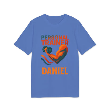 Personal Trainer Organic Cotton T-Shirt Personalized