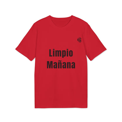 Camiseta orgánica adolescente Limpio mañana