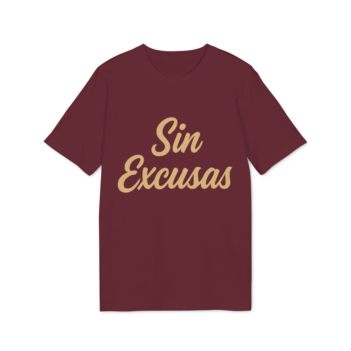 Sin Excusas Camiseta 100% Organica Deportista