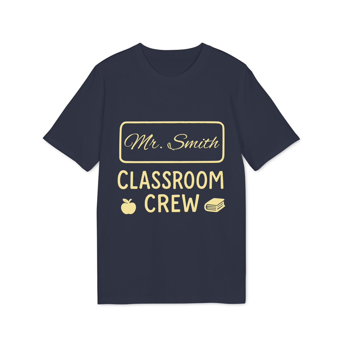 Teacher T-shirt 100% Organic Cotton T-Shirt Personalized Gift for Teacher