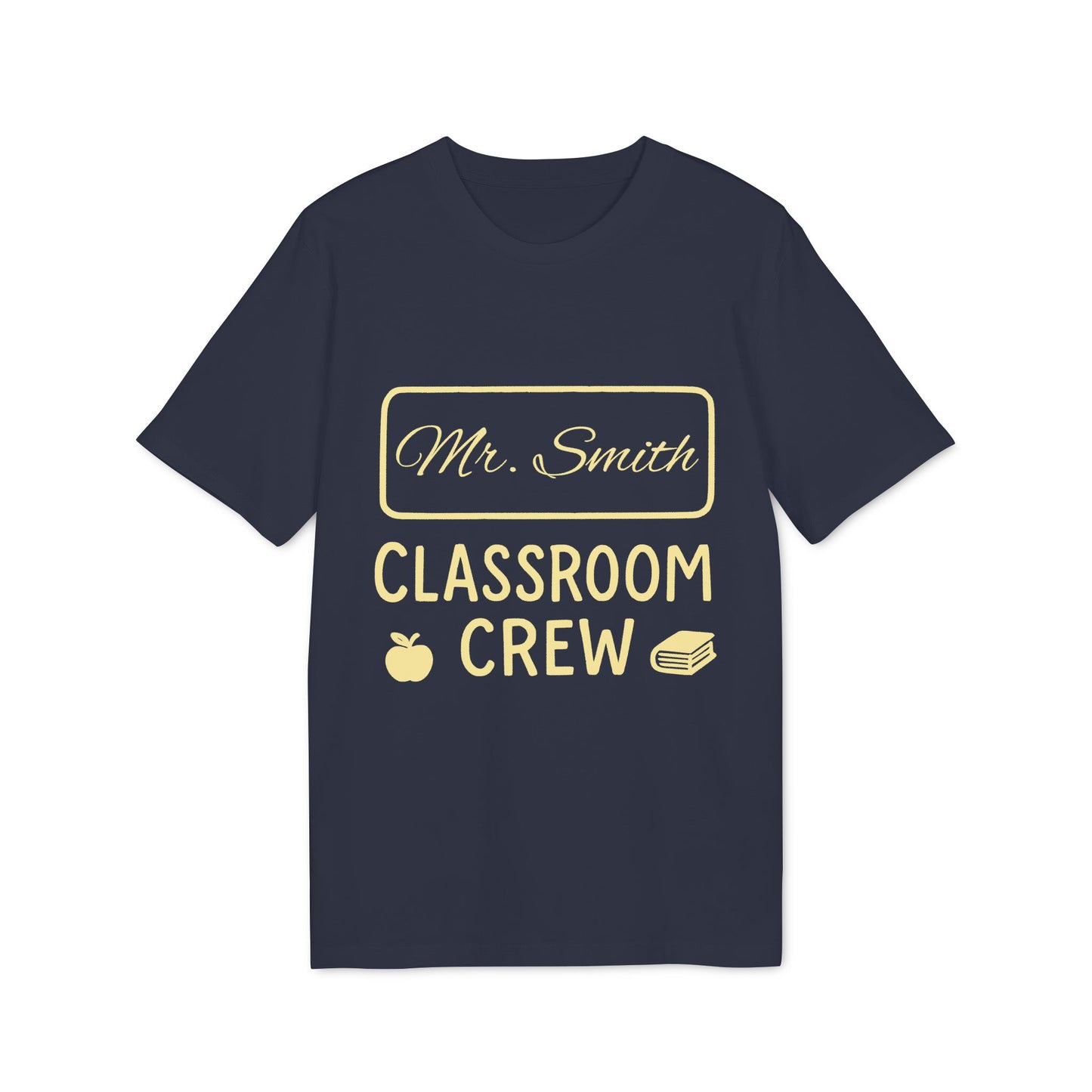 Teacher T-shirt 100% Organic Cotton T-Shirt Personalized Gift for Teacher
