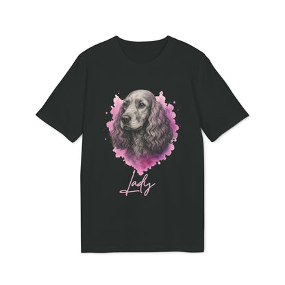 Cocker Spaniel 100% Organic Cotton T-Shirt Personalized