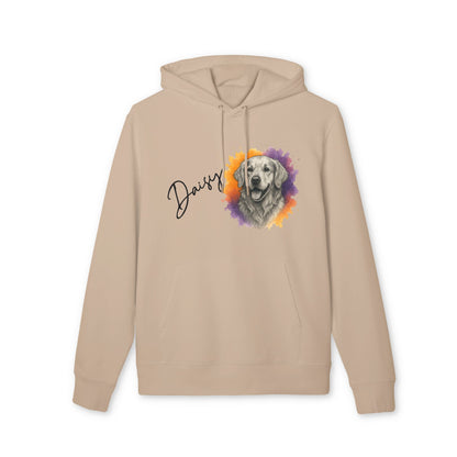 Personalized Golden Retriever Hoodie 100% Organic Cotton