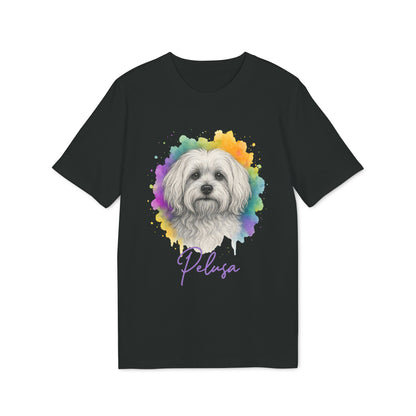 Maltese T-shirt Organic Cotton 100%  Personalized Dog Tee