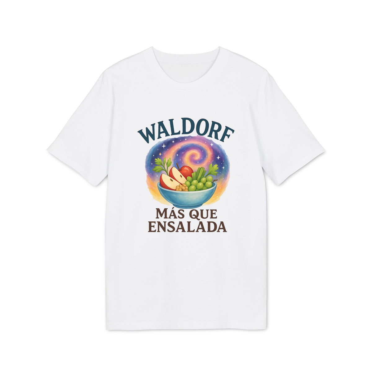 Waldorf Más Que Ensalada Camiseta Orgánica