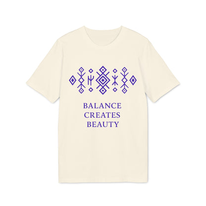 Balance Creates Beauty Organic Cotton T-Shirt Eco Mystic Origin