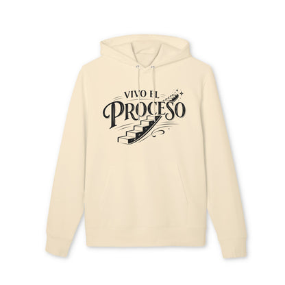 Vivo el Proceso Sudadera 100% Algodon Organica