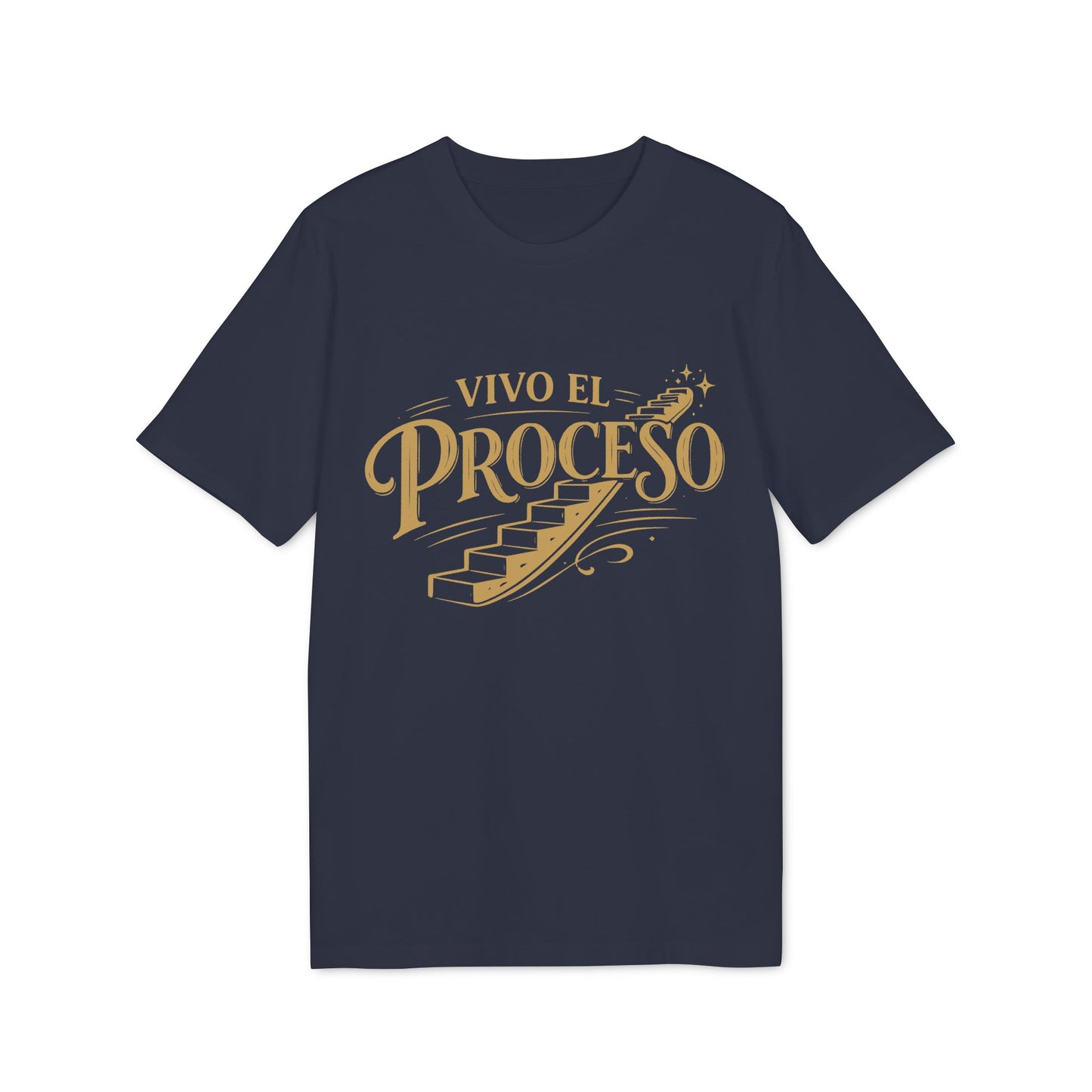 Vivo el Proceso Camiseta 100% Organica Algodon