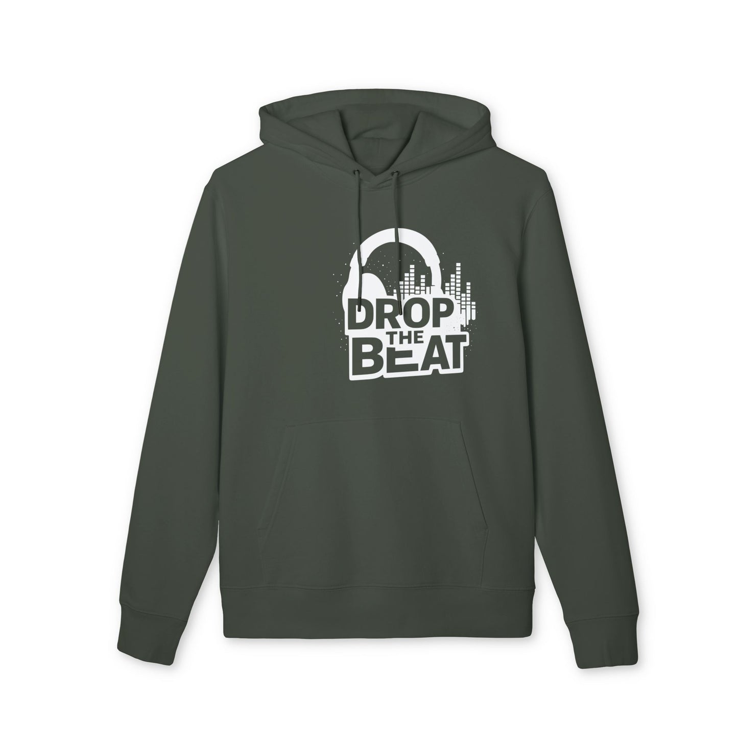 Drop the Beat Hoodie 100% Organic Cotton HipHop Style