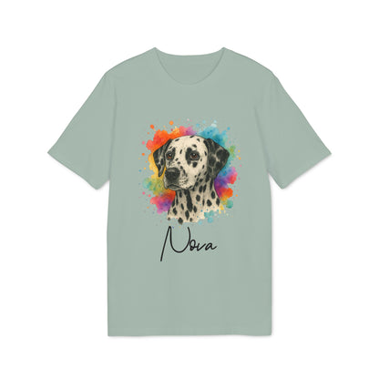 Dalmatian 100% Organic Cotton T-Shirt Personalized Dog Tee
