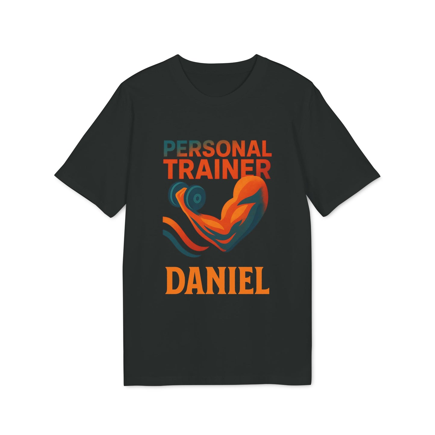 Personal Trainer Organic Cotton T-Shirt Personalized