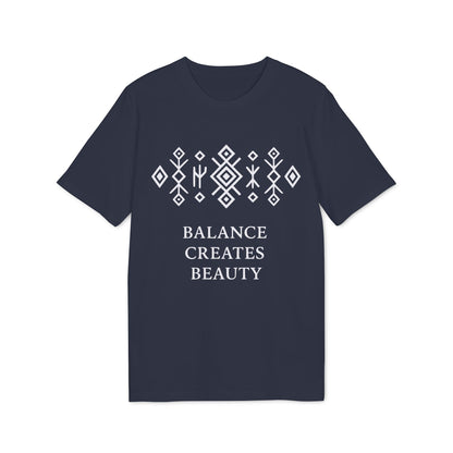 Balance Creates Beauty Organic Cotton T-Shirt Eco Mystic Origin