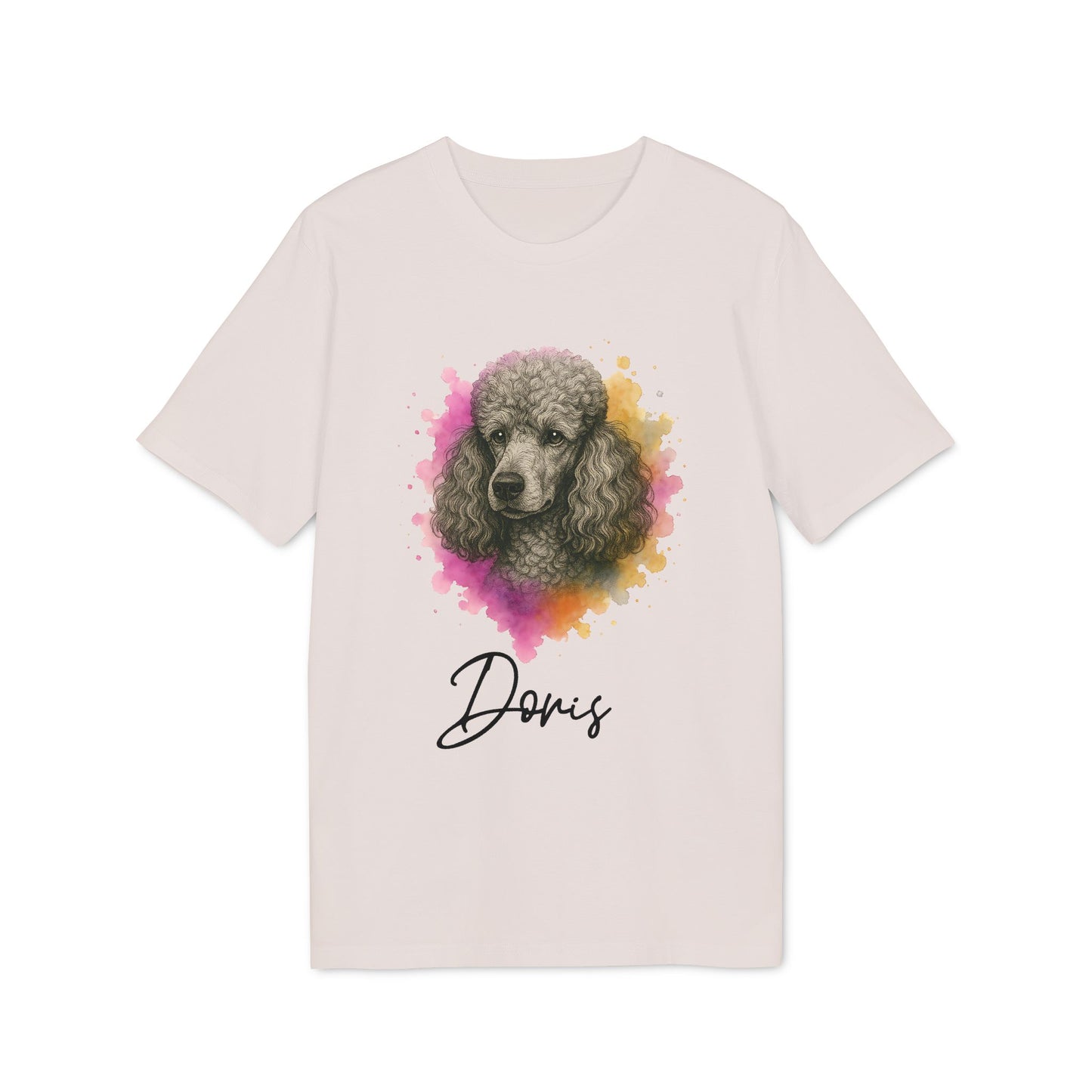 Poodle 100% Organic Cotton Dog T-Shirt Personalized