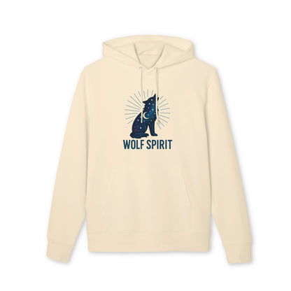 Wolf Spirit Organic Hoodie 100% Cotton