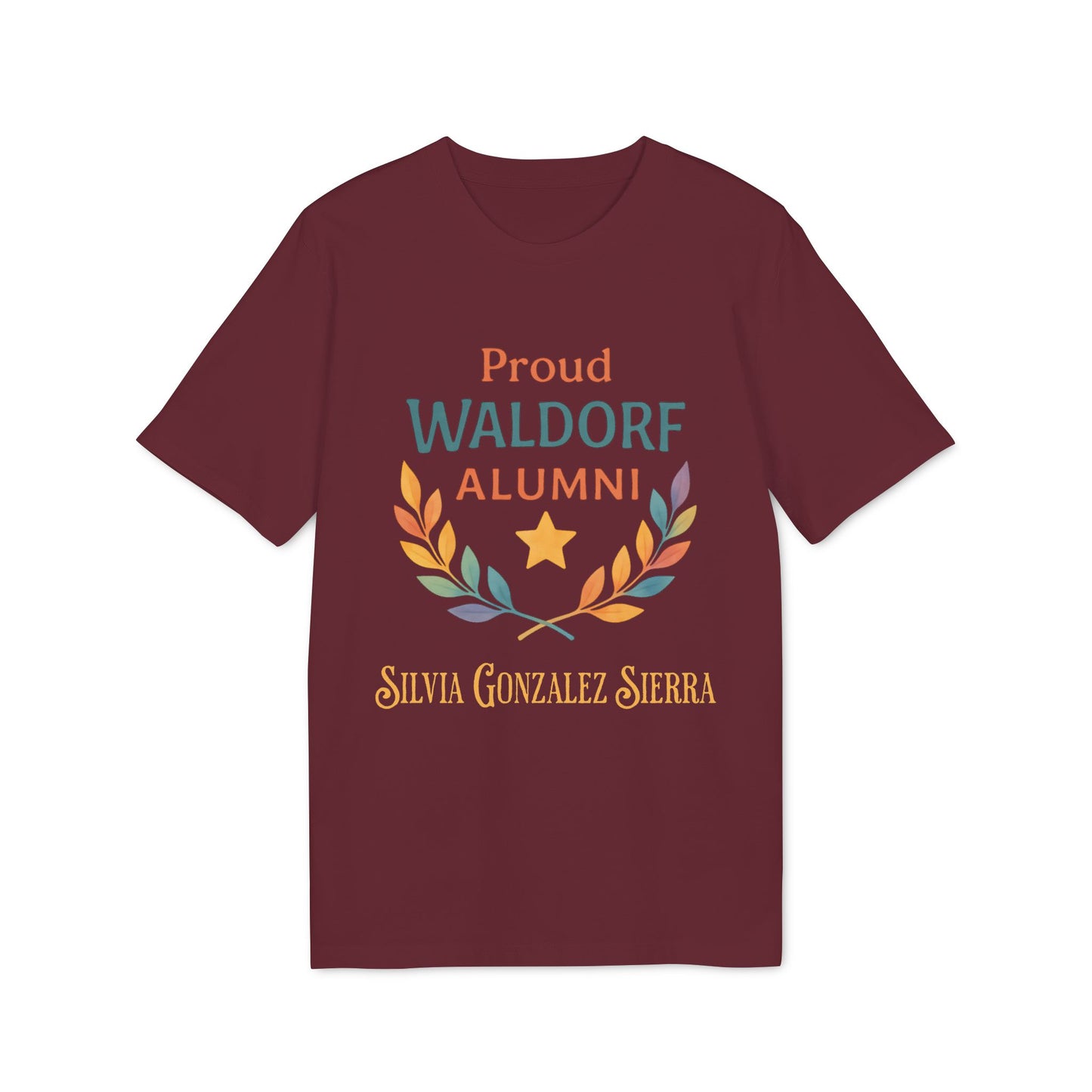 Proud Waldorf Alumni Personalized Darker Colors