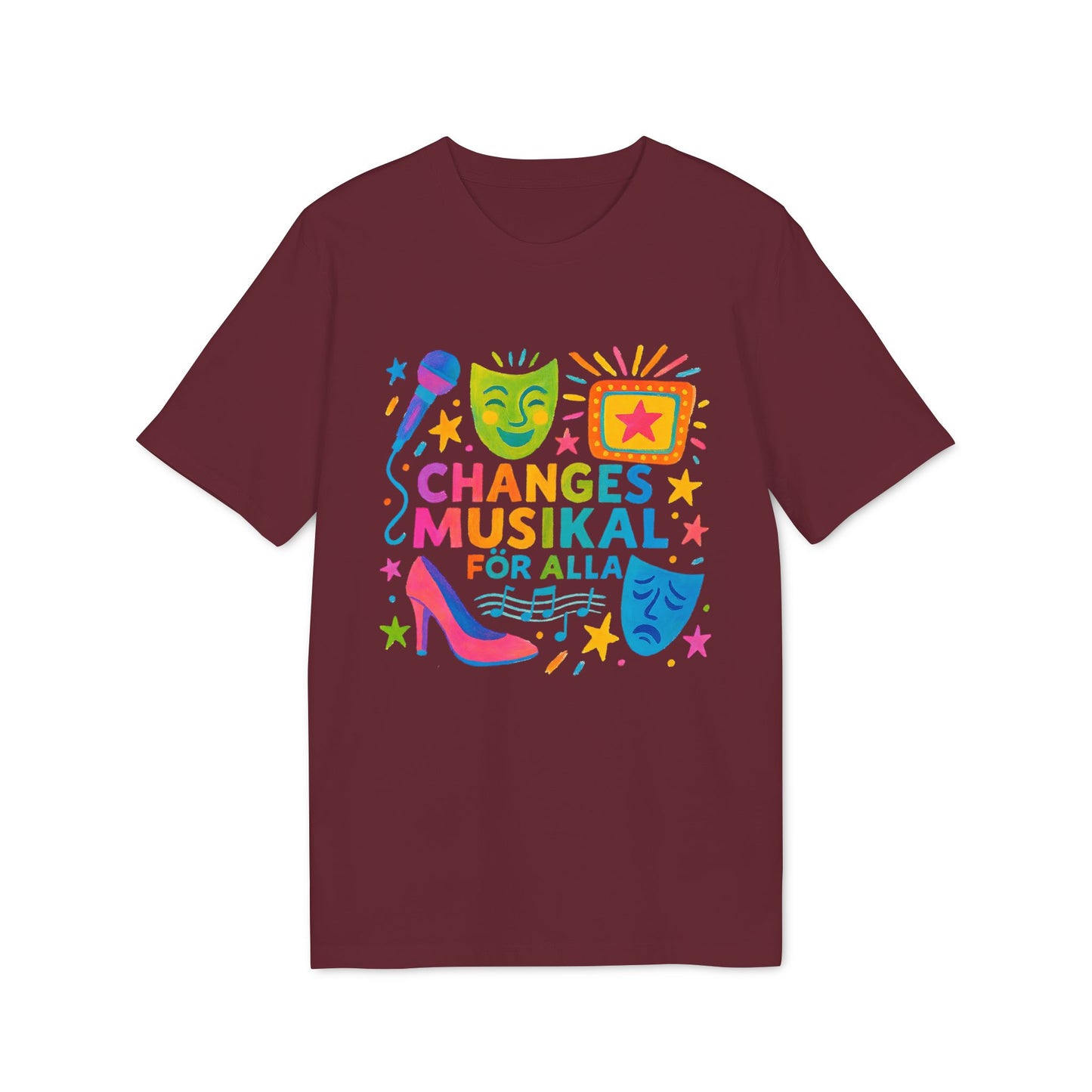 Changes Musikal för Alla Ekologisk Bomull T-Shirt 100%