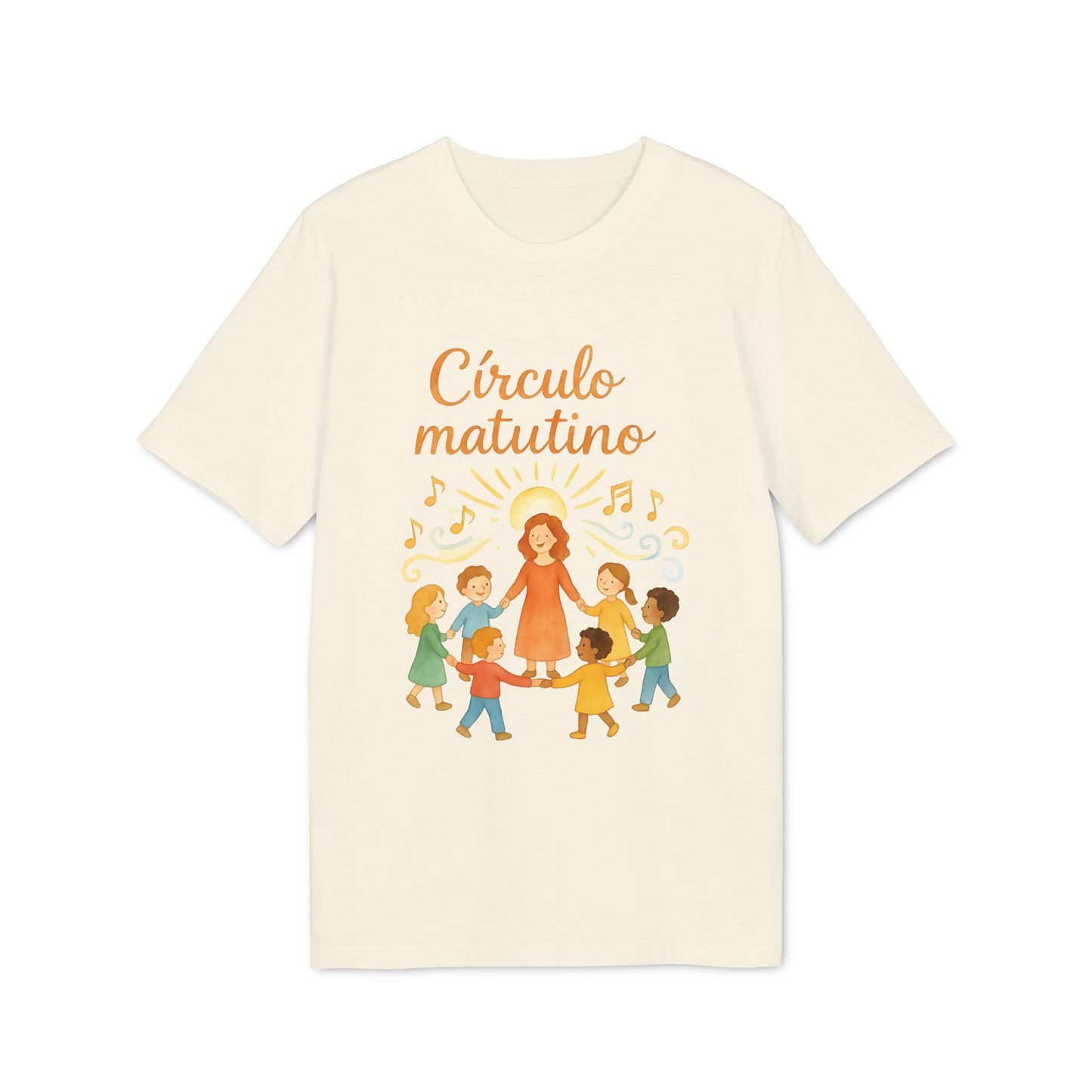 Circulo Matutino Camiseta Waldorf 100% Algodon Organico