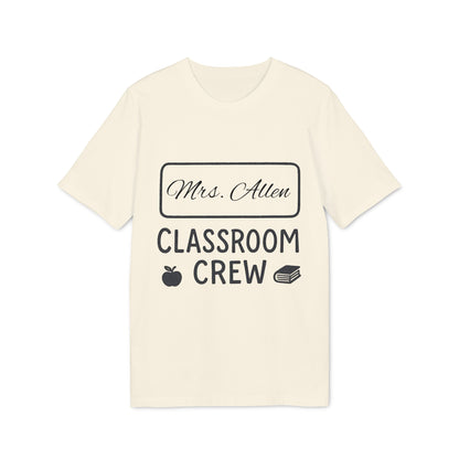 Teacher T-shirt 100% Organic Cotton T-Shirt Personalized Gift for Teacher