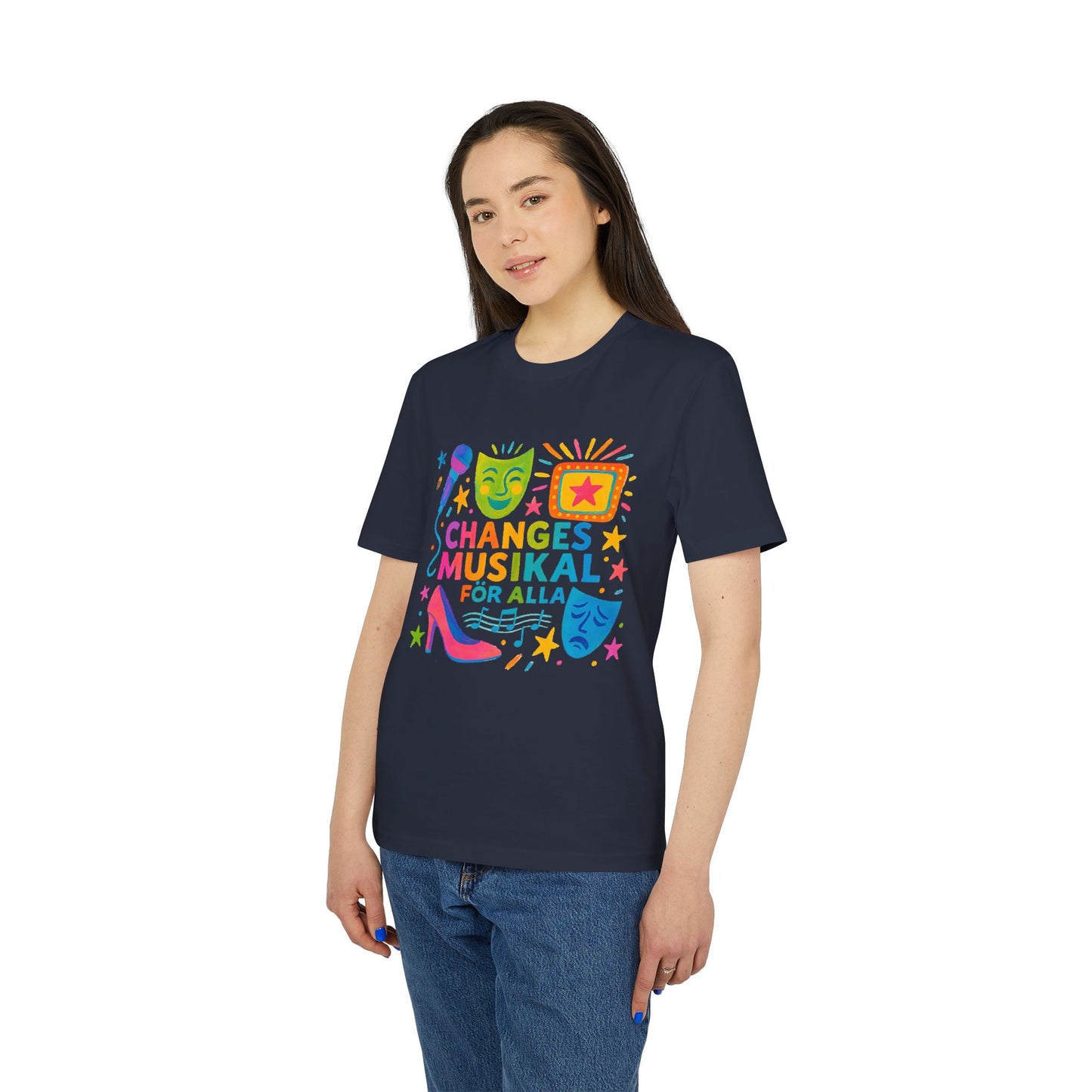 Changes Musikal för Alla Ekologisk Bomull T-Shirt 100%