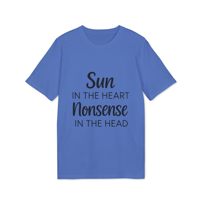 Organic Tee Sun in the Heart Nonsense in the Head