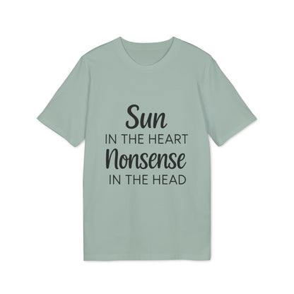 Organic Tee Sun in the Heart Nonsense in the Head