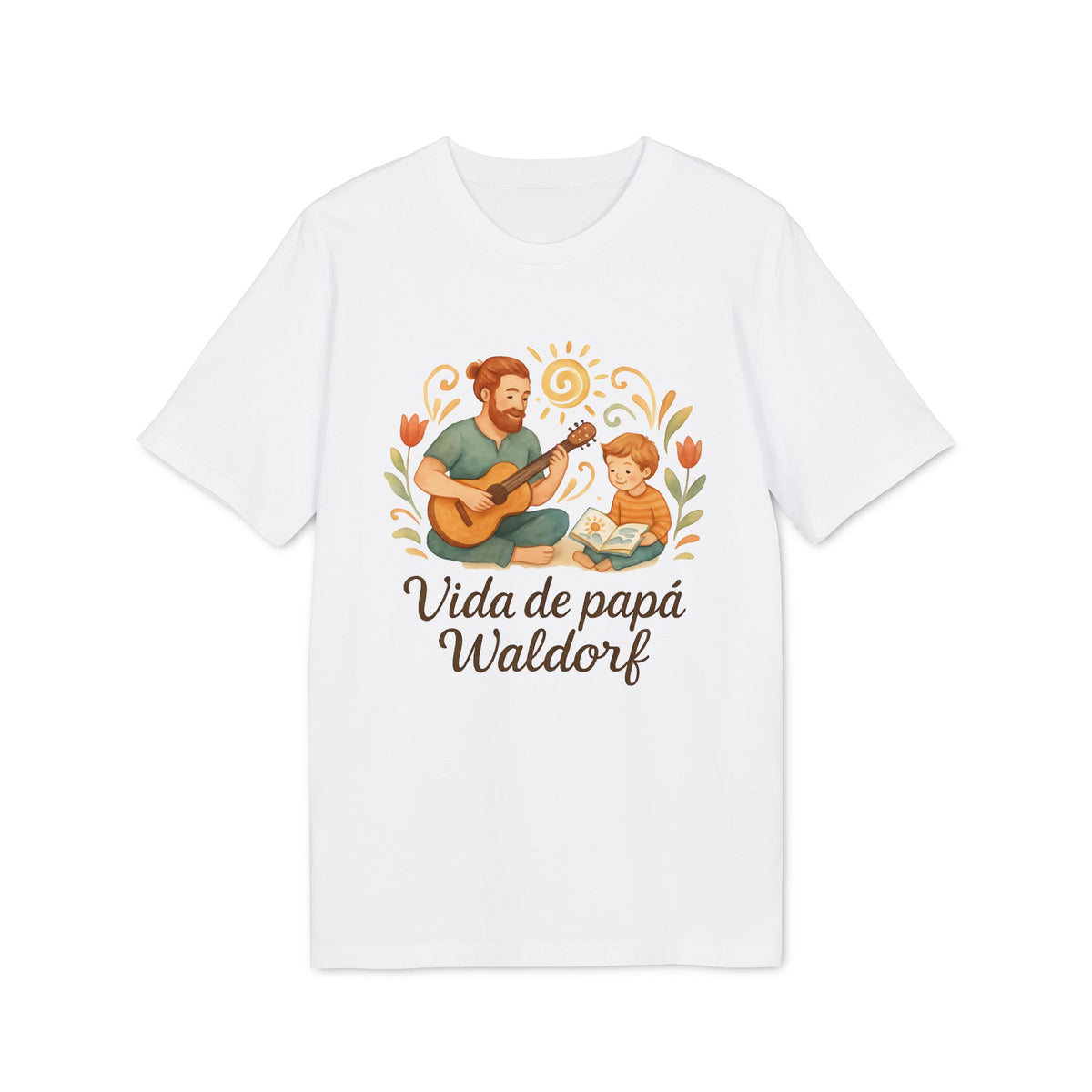 Vida de Papa Waldorf Camiseta Algodón Orgánico