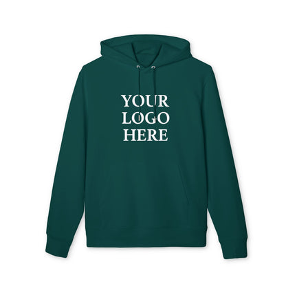 Your Own Logo Hoodie Print Front Businesses and Organisations 100% Organic Cotton