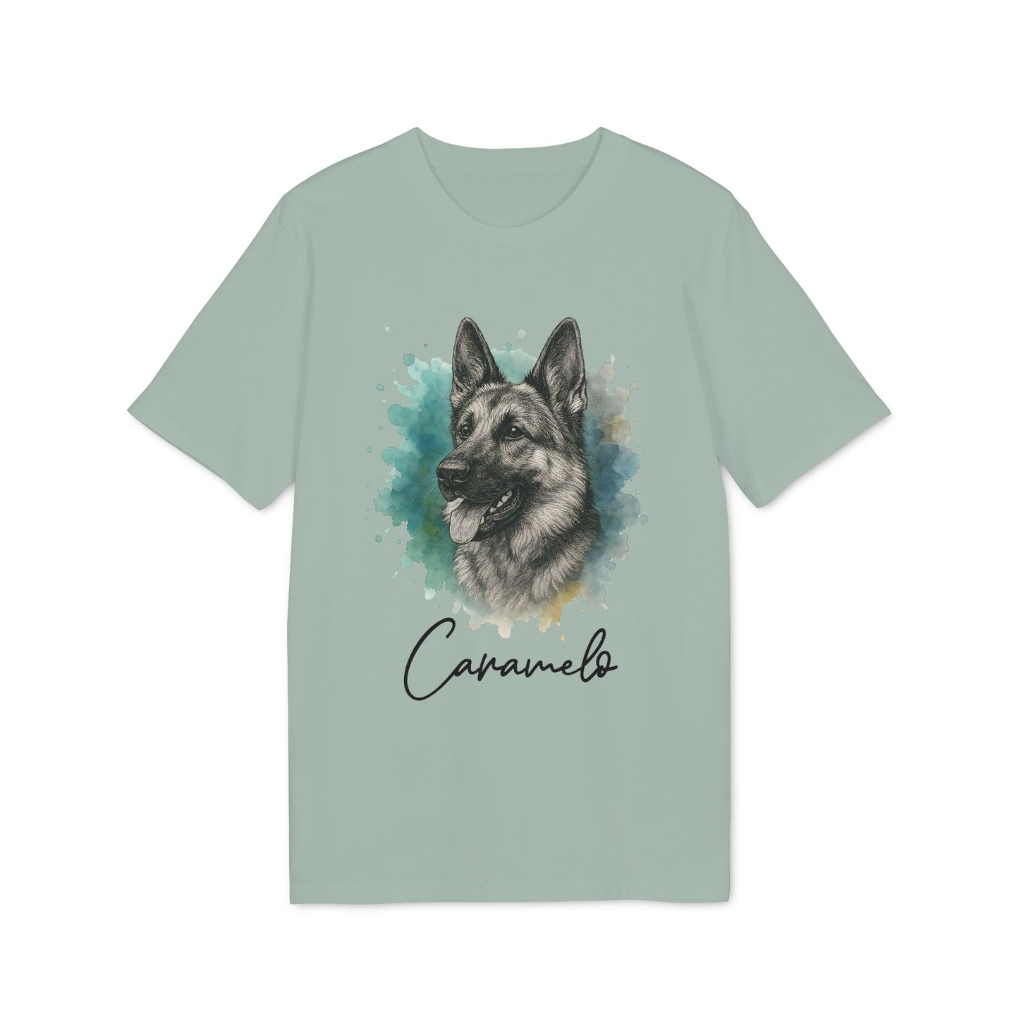 German Sheppard T-shirt Organic Cotton Personalized