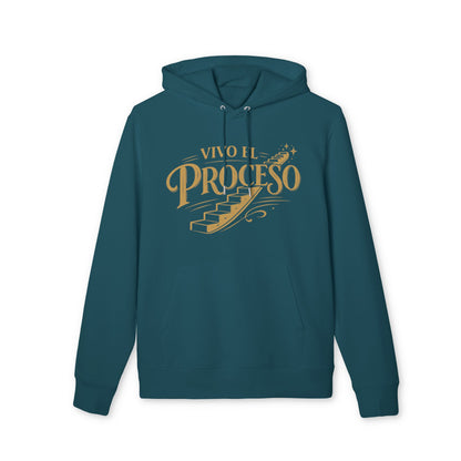 Vivo el Proceso Sudadera 100% Algodon Organica