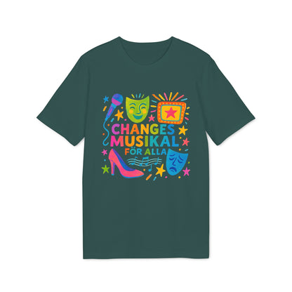 Changes Musikal för Alla Ekologisk Bomull T-Shirt 100%