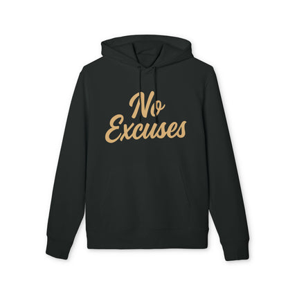 No Excuses Hoodie for Athletes 100% Organic Cotton