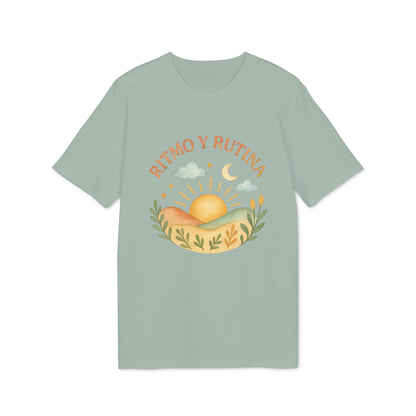 Ritmo y Rutina Camiseta 100% Organica Algodon