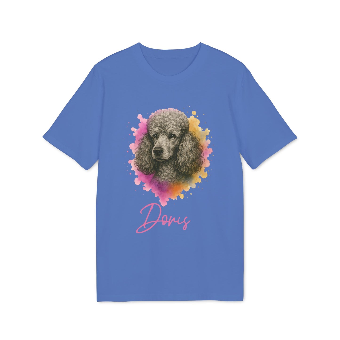 Poodle 100% Organic Cotton Dog T-Shirt Personalized