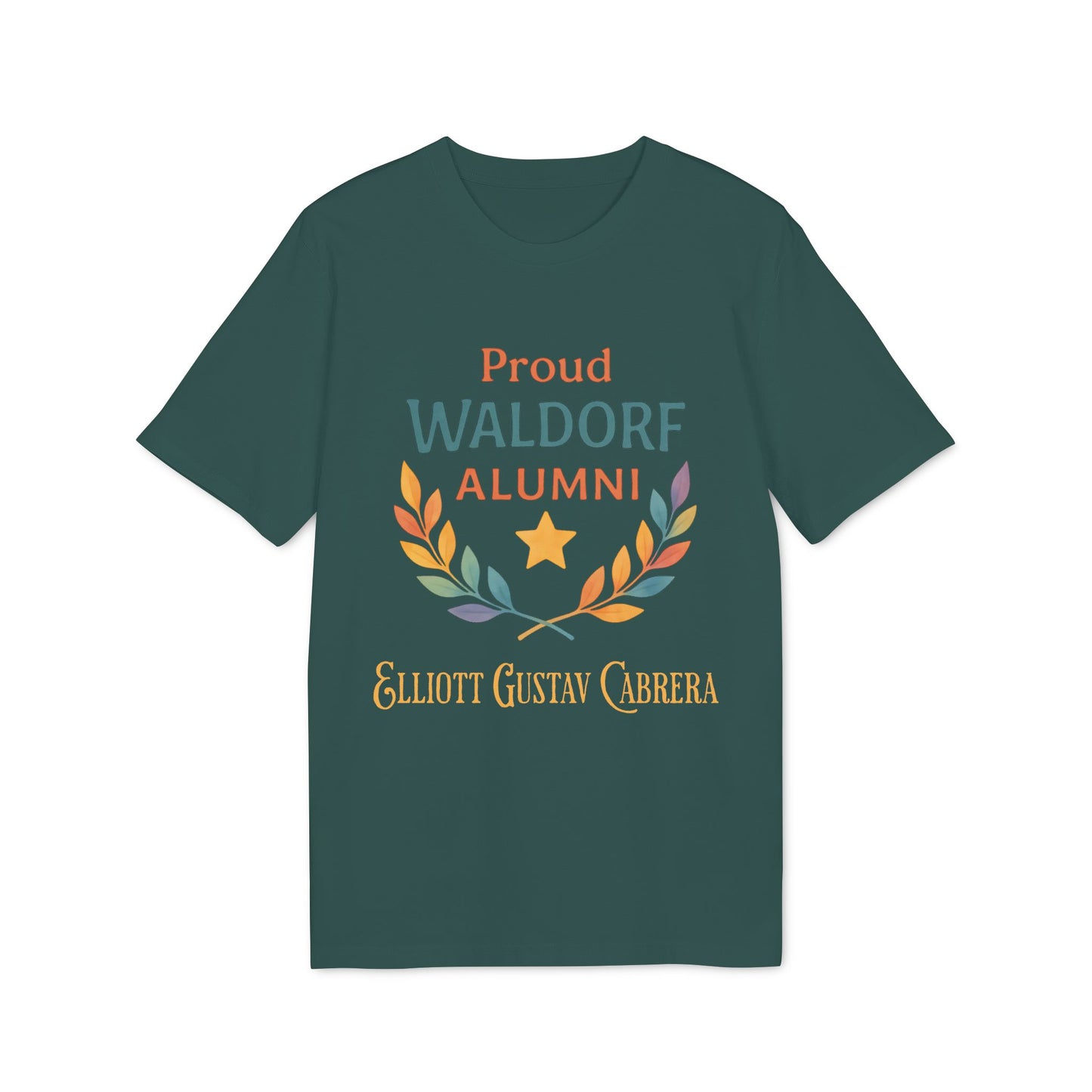 Proud Waldorf Alumni Personalized Darker Colors