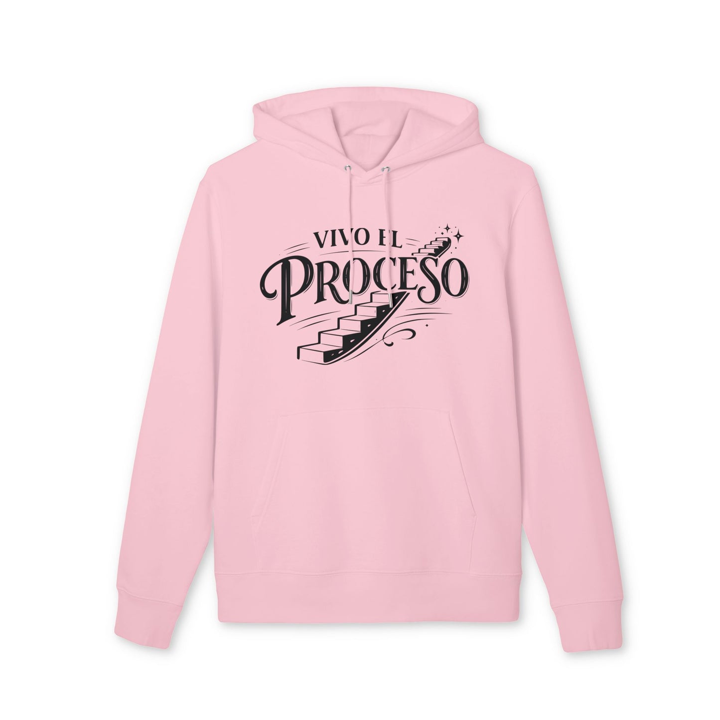 Vivo el Proceso Sudadera 100% Algodon Organica