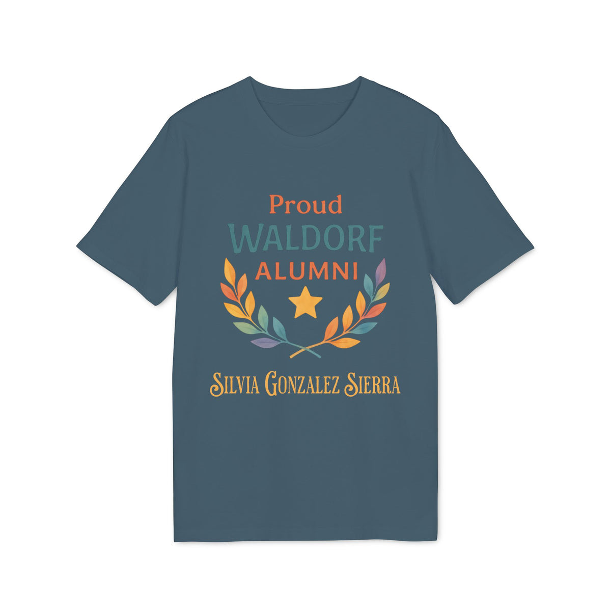 Proud Waldorf Alumni Personalized Darker Colors