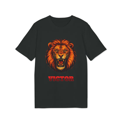 Personalized Lion Attack T-shirt Marcial Arts Design 100% Organic Cotton