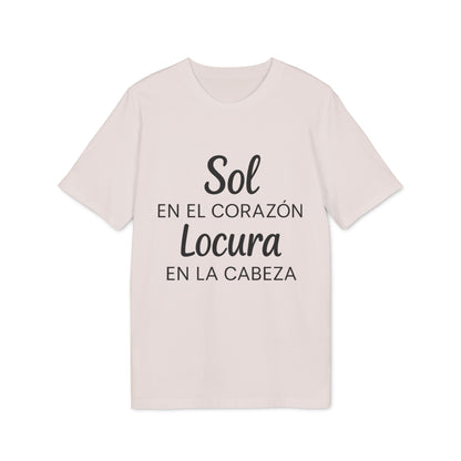 Sol y Locura Camiseta 100% Algodón Orgánico