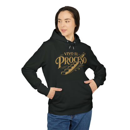 Vivo el Proceso Sudadera 100% Algodon Organica