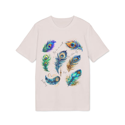 Påfågel Hooponopono Ekologisk Bomull T-Shirt