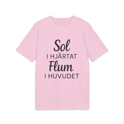 Ekologisk T-shirt Sol i Hjärtat Flum i Huvudet