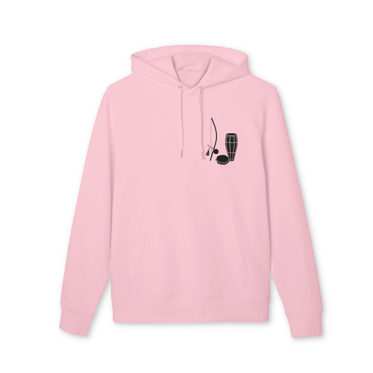 Capoeira Music Hoodie 100% Organic Cotton
