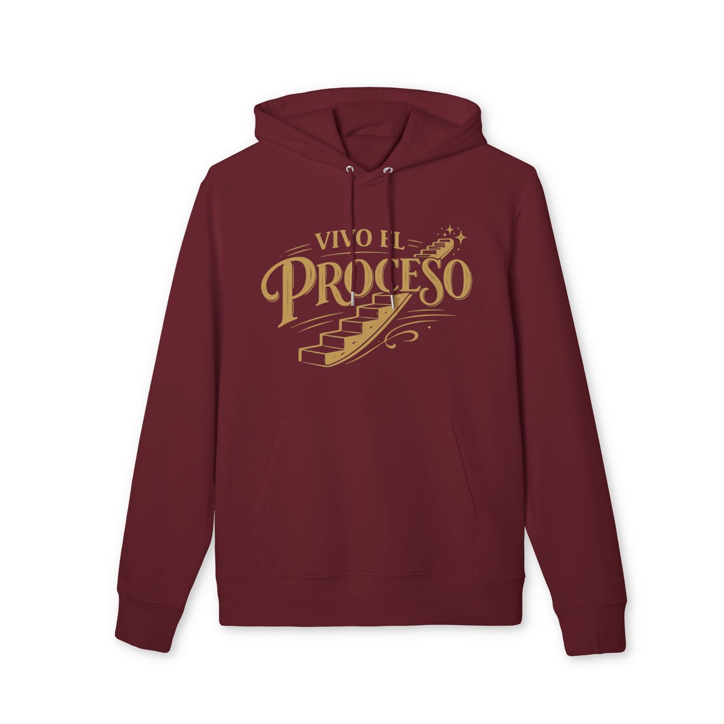 Vivo el Proceso Sudadera 100% Algodon Organica