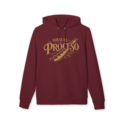 Vivo el Proceso Sudadera 100% Algodon Organica