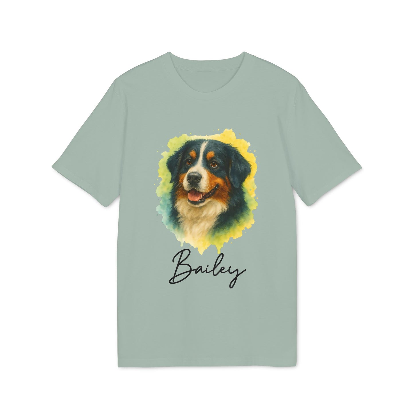 Berner Sennenhund 100% Organic Cotton T-Shirt Personalized Dog Tee