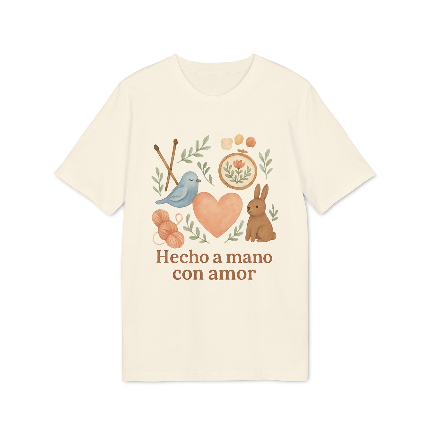 Hecho a Mano con Amor Camiseta Orgánica Waldorf