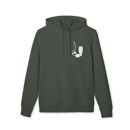 Capoeira Music Hoodie 100% Organic Cotton
